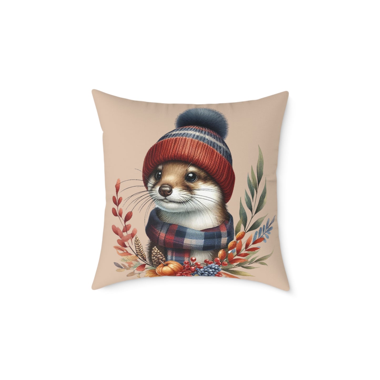 Stoat Cushion