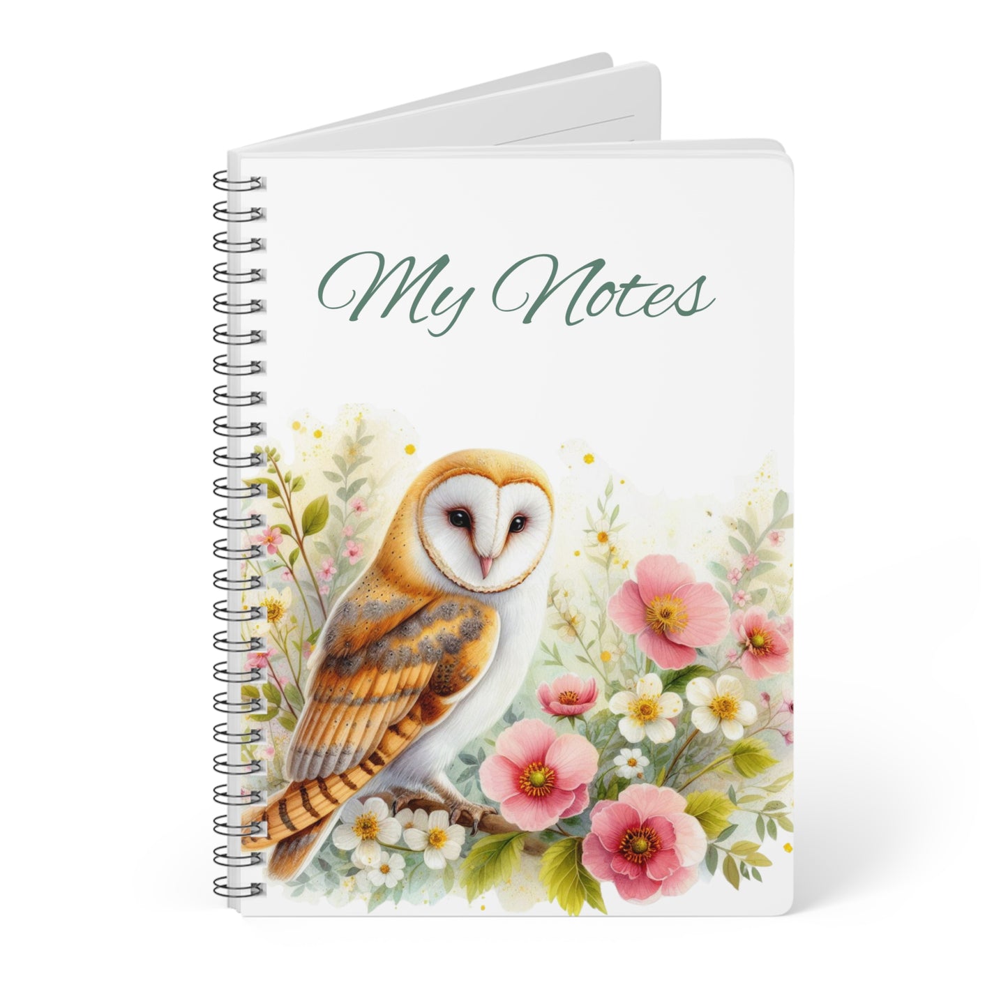 Barn Owl Wirobound Notebook | Stationery by Hope Valley Home