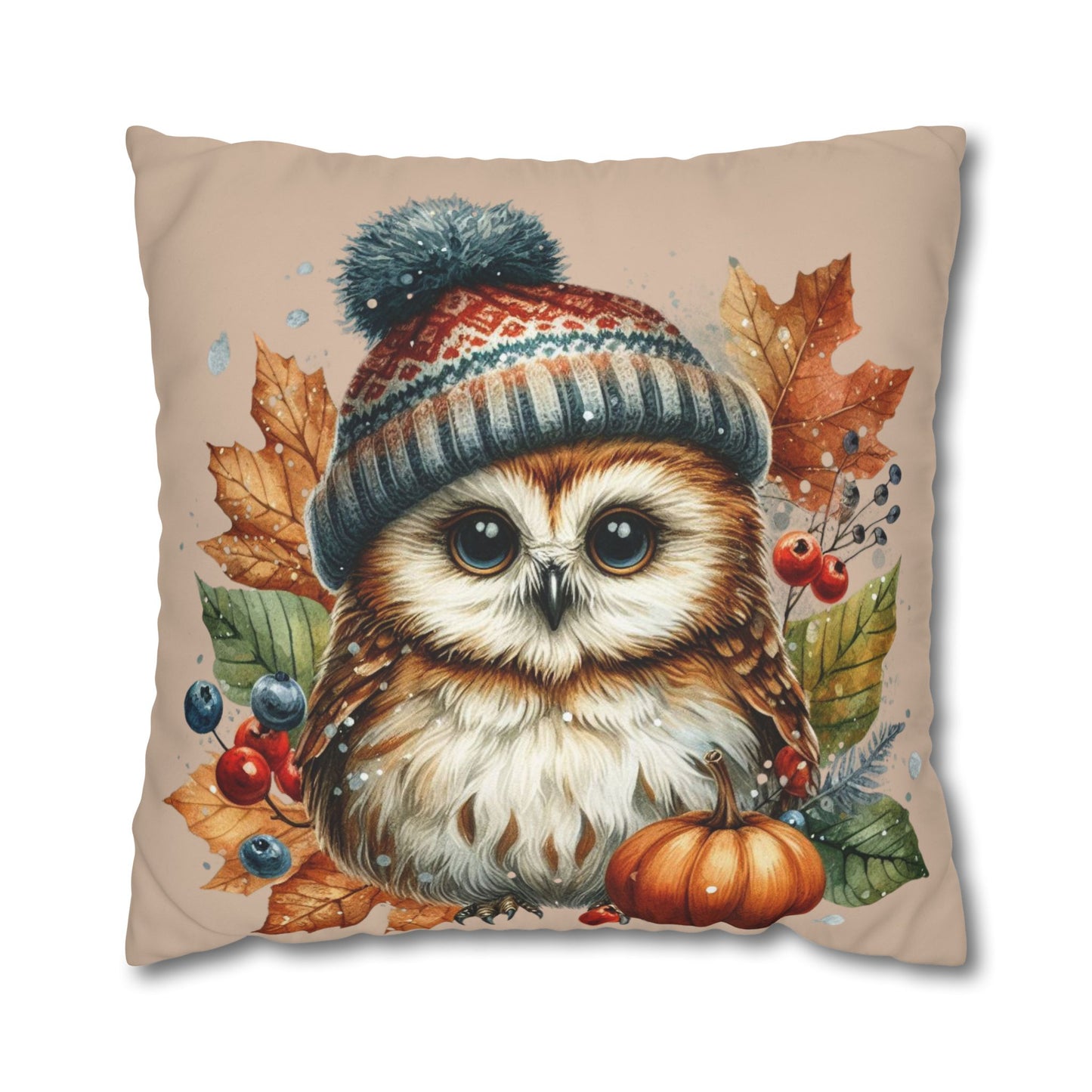 Owl Cushion Cover