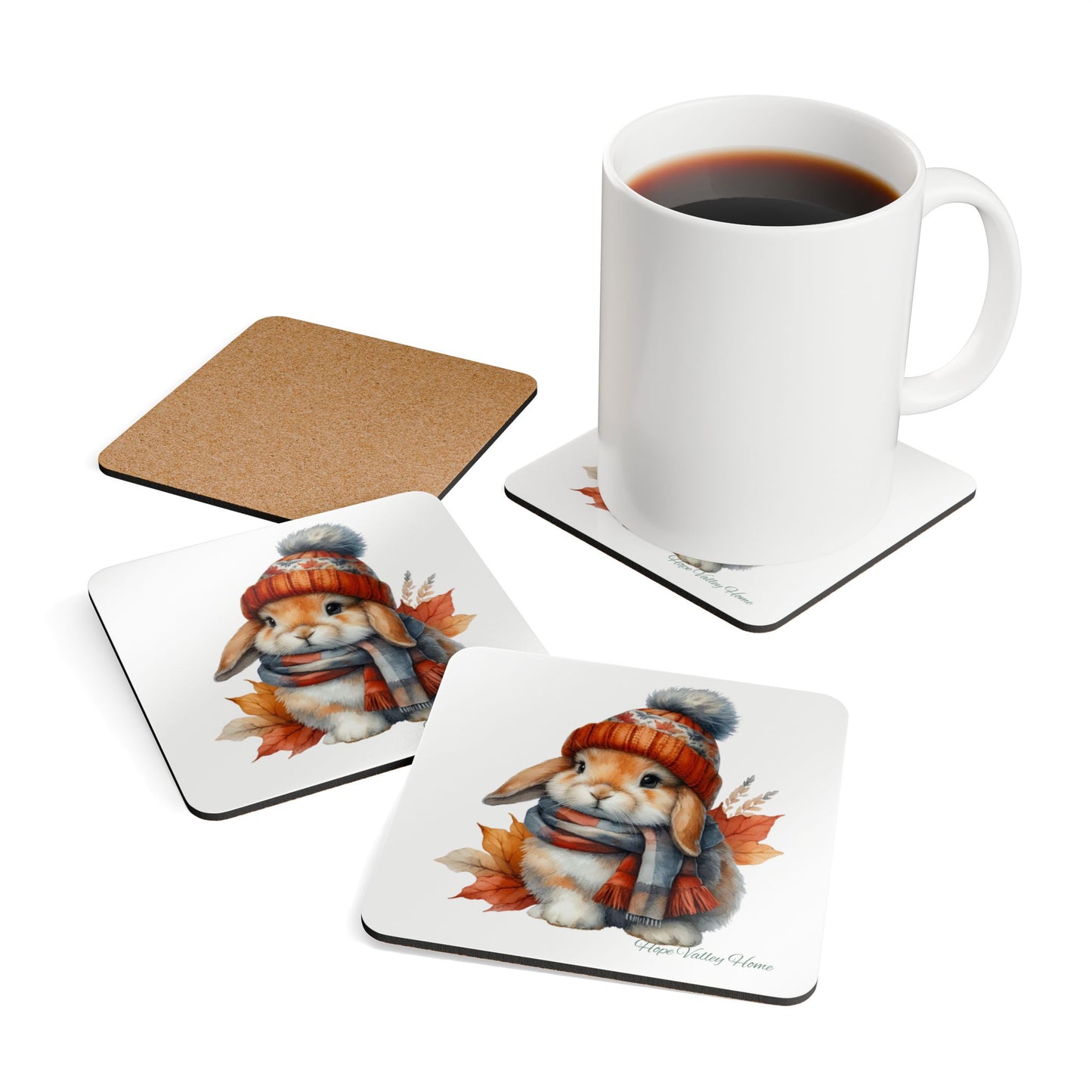 Rabbit Coaster Set