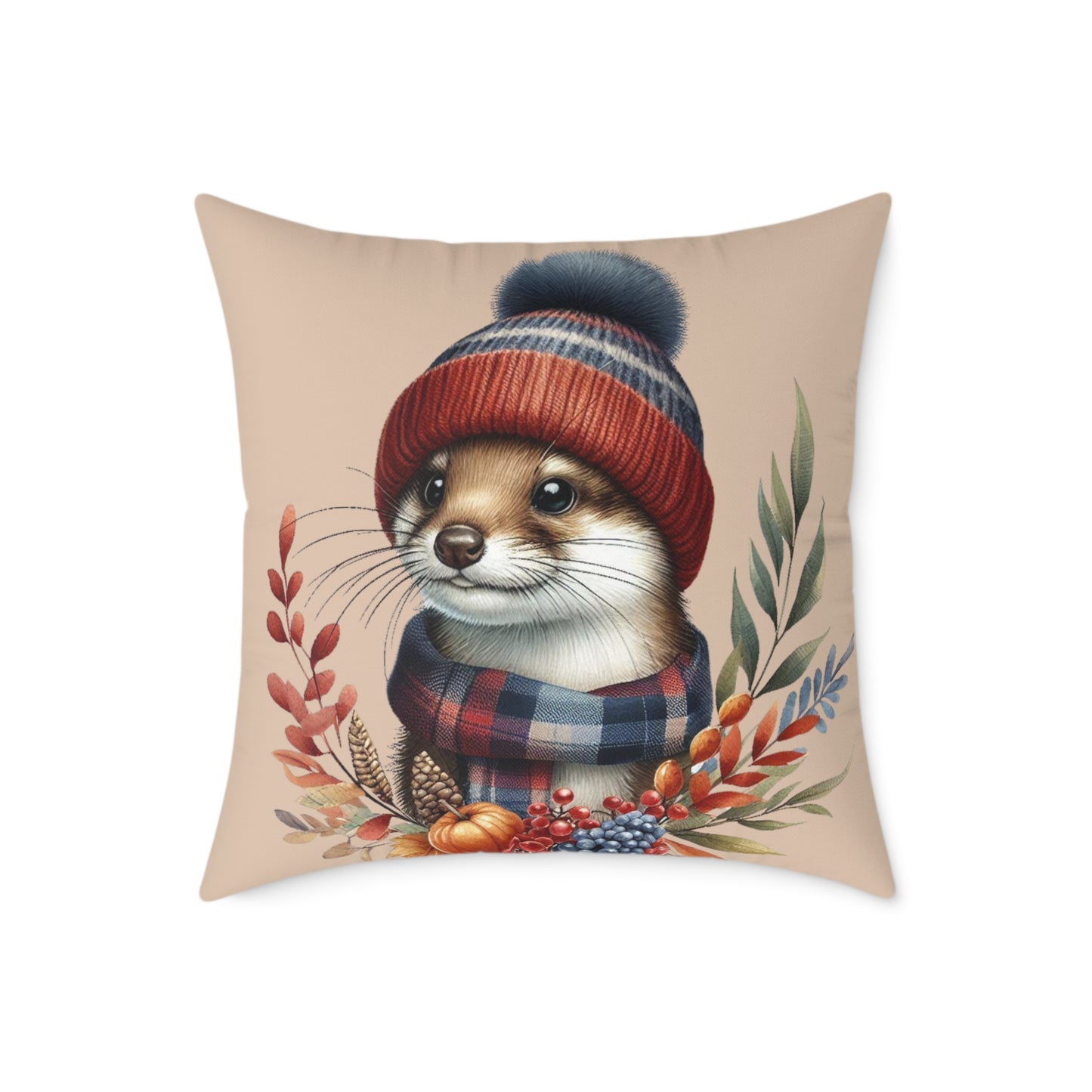 Stoat Cushion