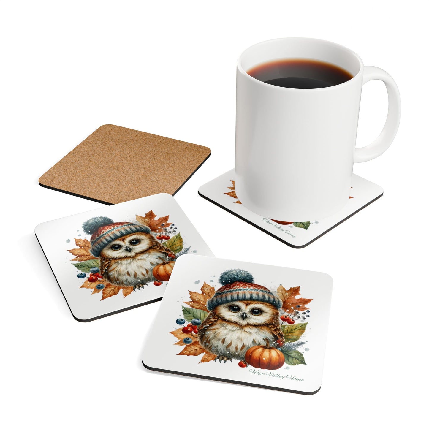 Owl Coaster Set