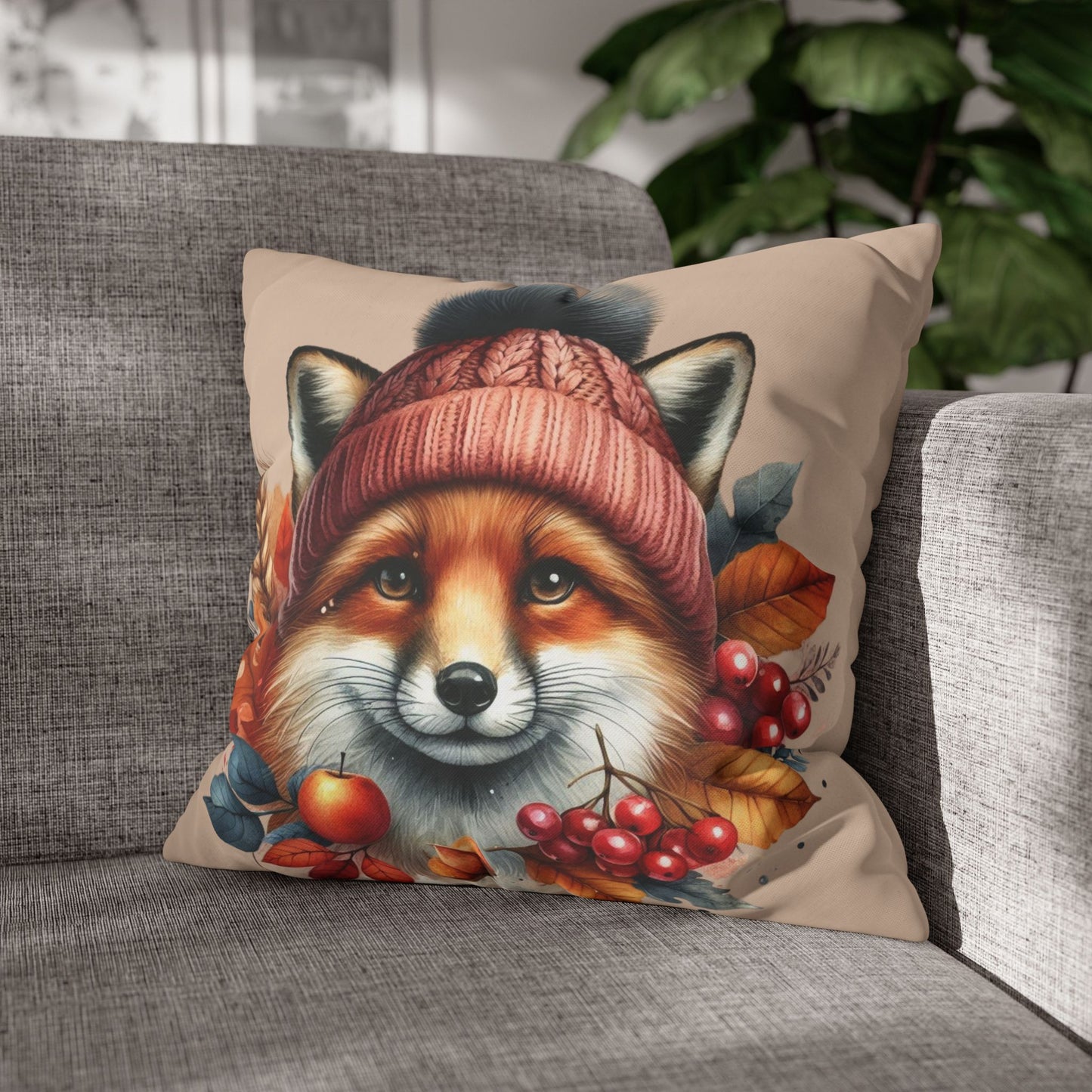 Fox Cushion Cover