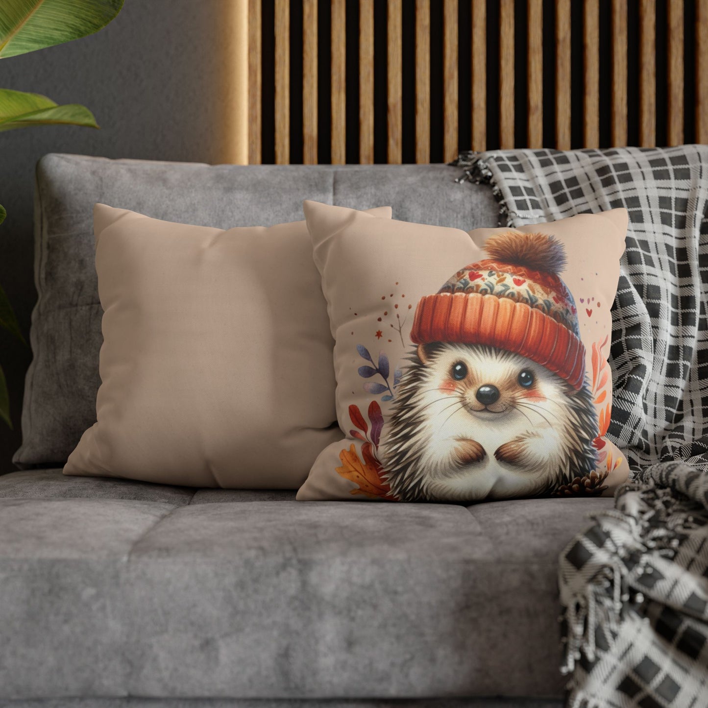 Hedgehog Cushion Cover