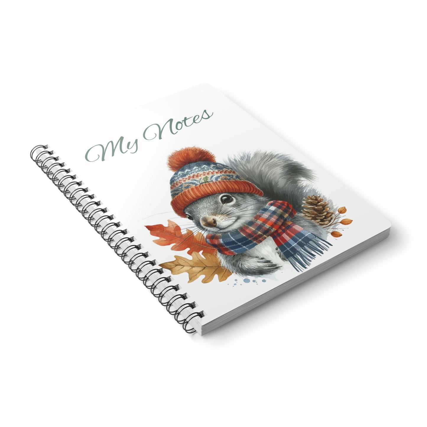 Squirrel Wirobound Notebook