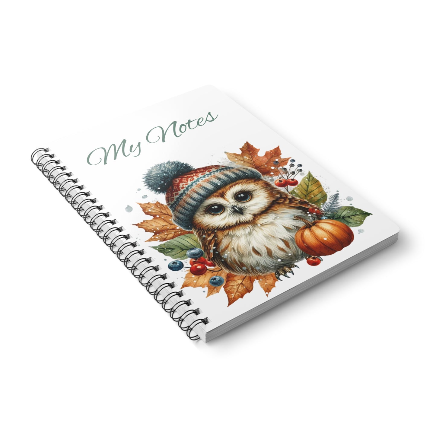 Owl Wirobound Notebook