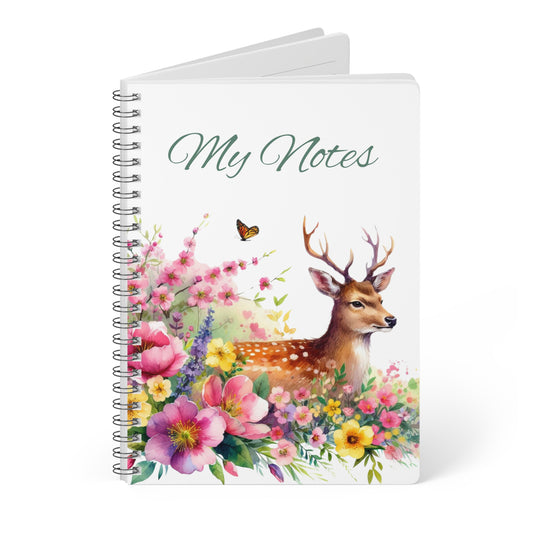 Deer Wirobound Notebook | Stationery by Hope Valley Home