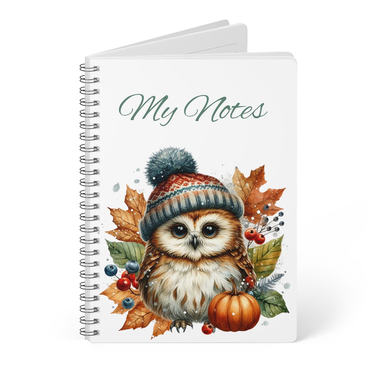 Owl Wirobound Notebook