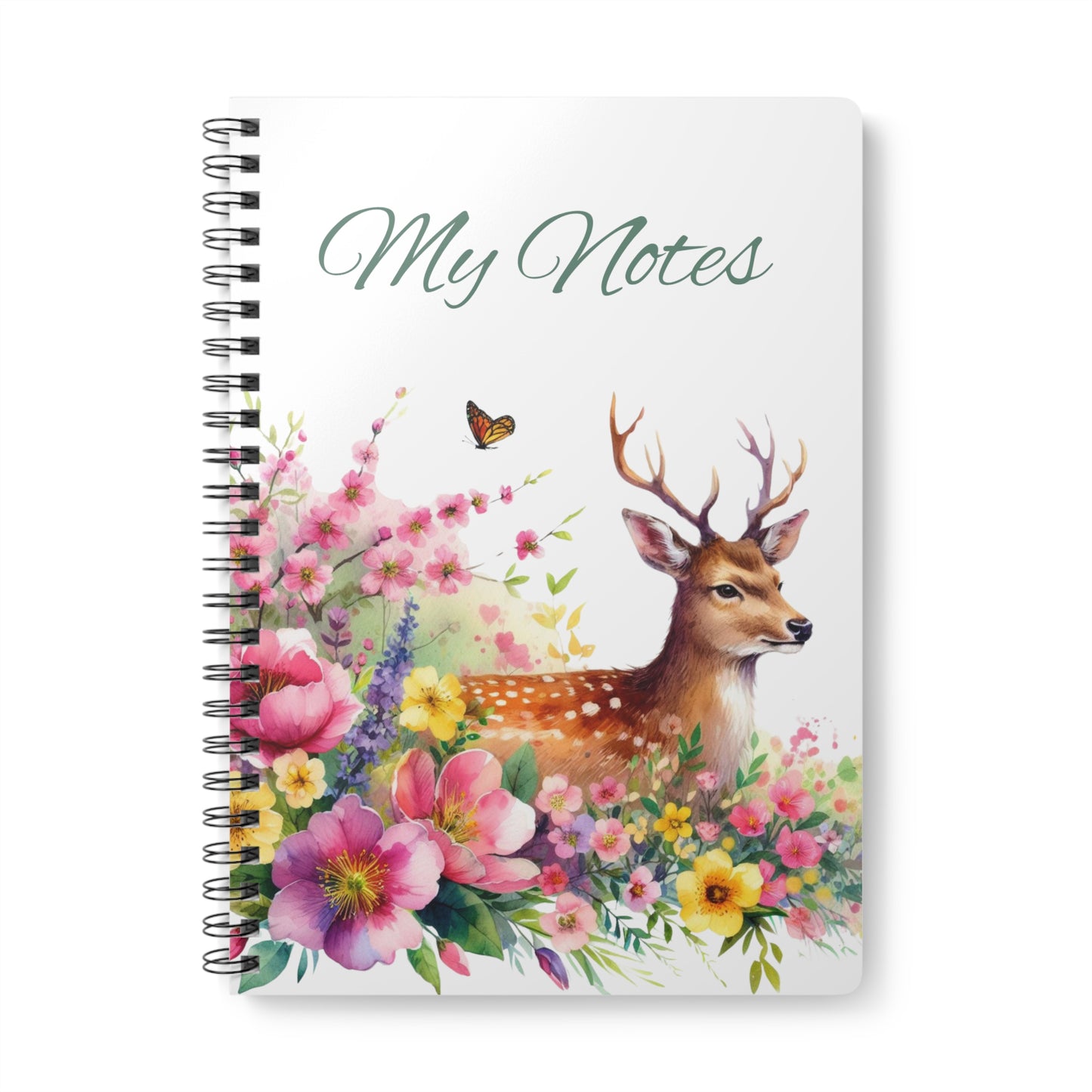 Deer Wirobound Notebook | Stationery by Hope Valley Home