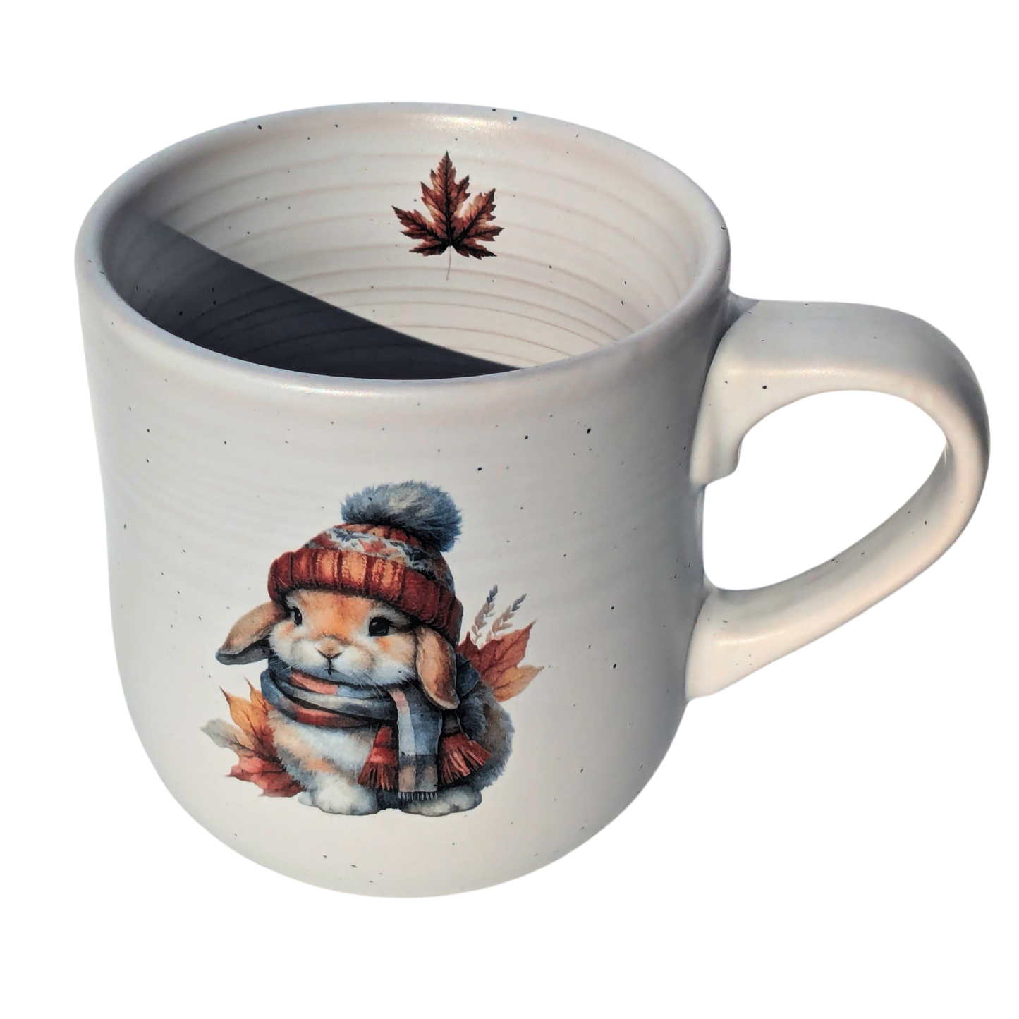 "Bunny in a Beanie" Mug