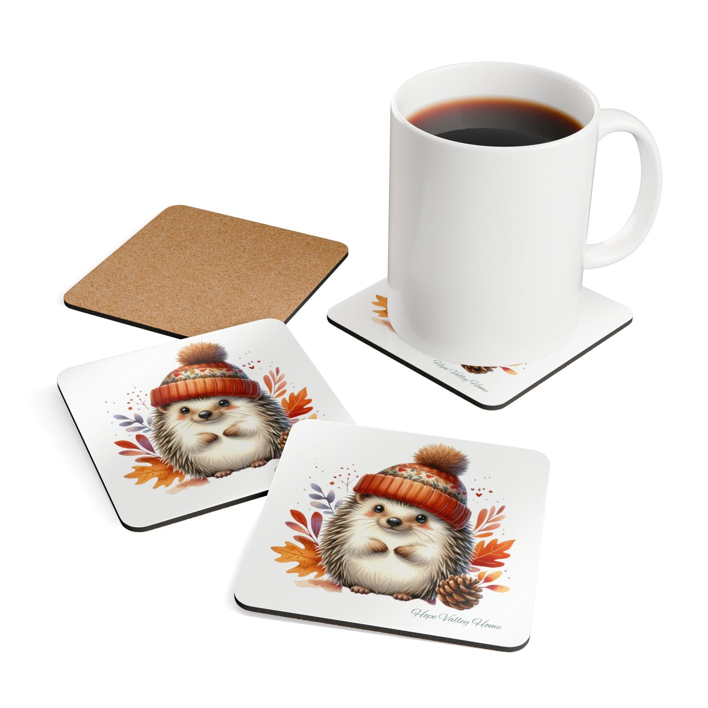 Hedgehog Coaster Set