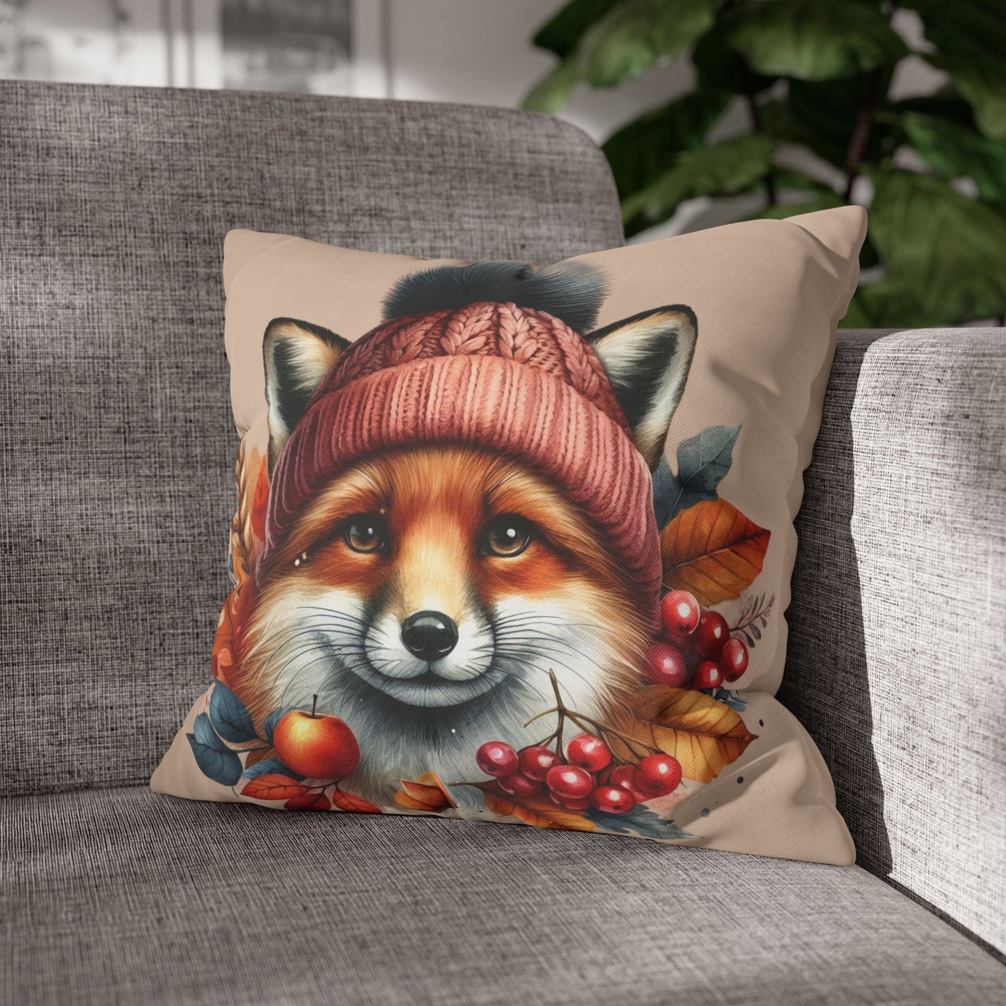 Fox Cushion Cover