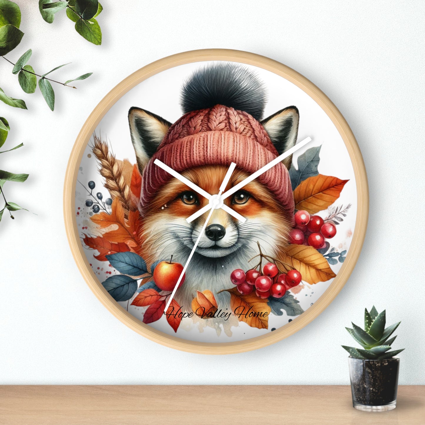 Fox Clock