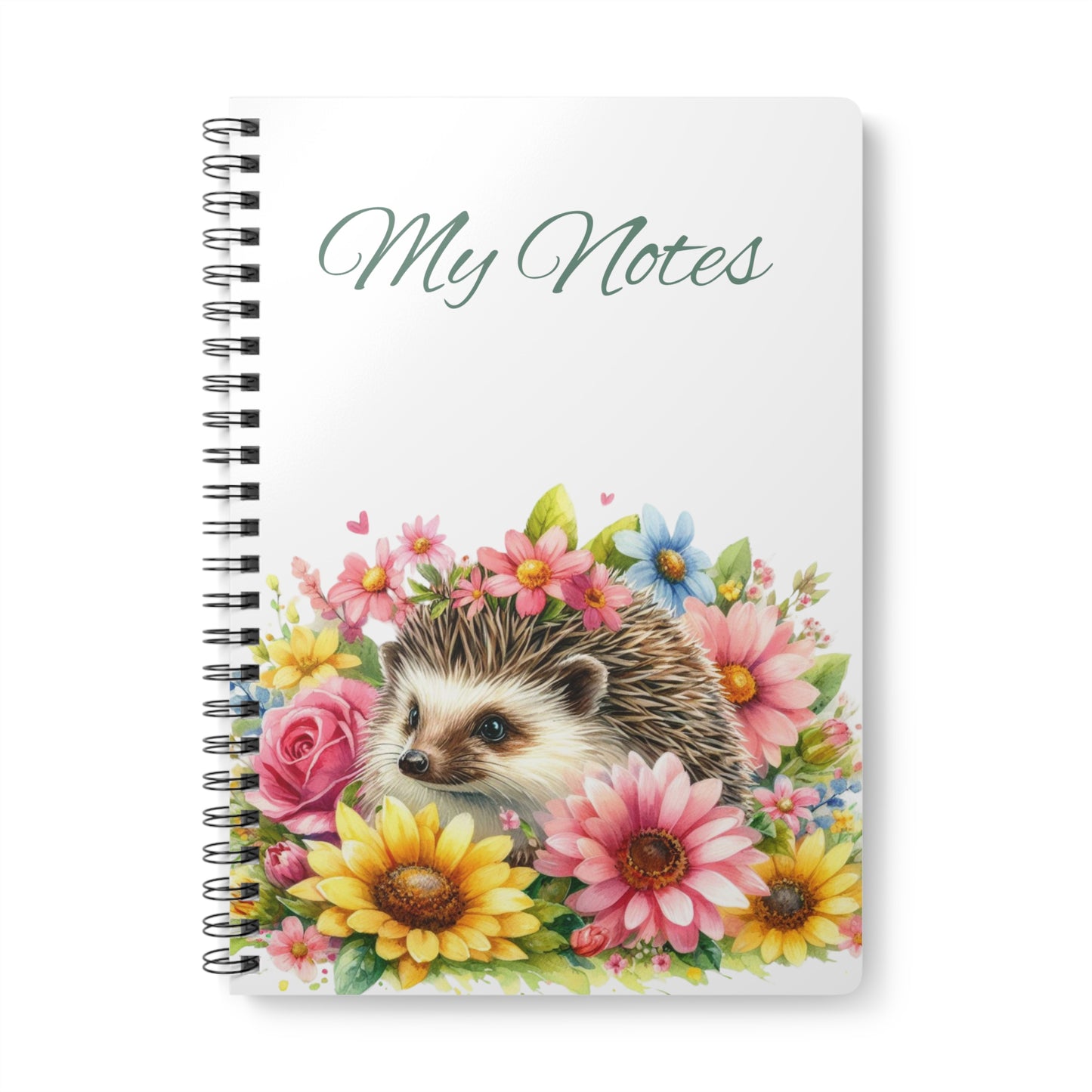 Hedgehog Wirobound Notebook | Stationery by Hope Valley Home