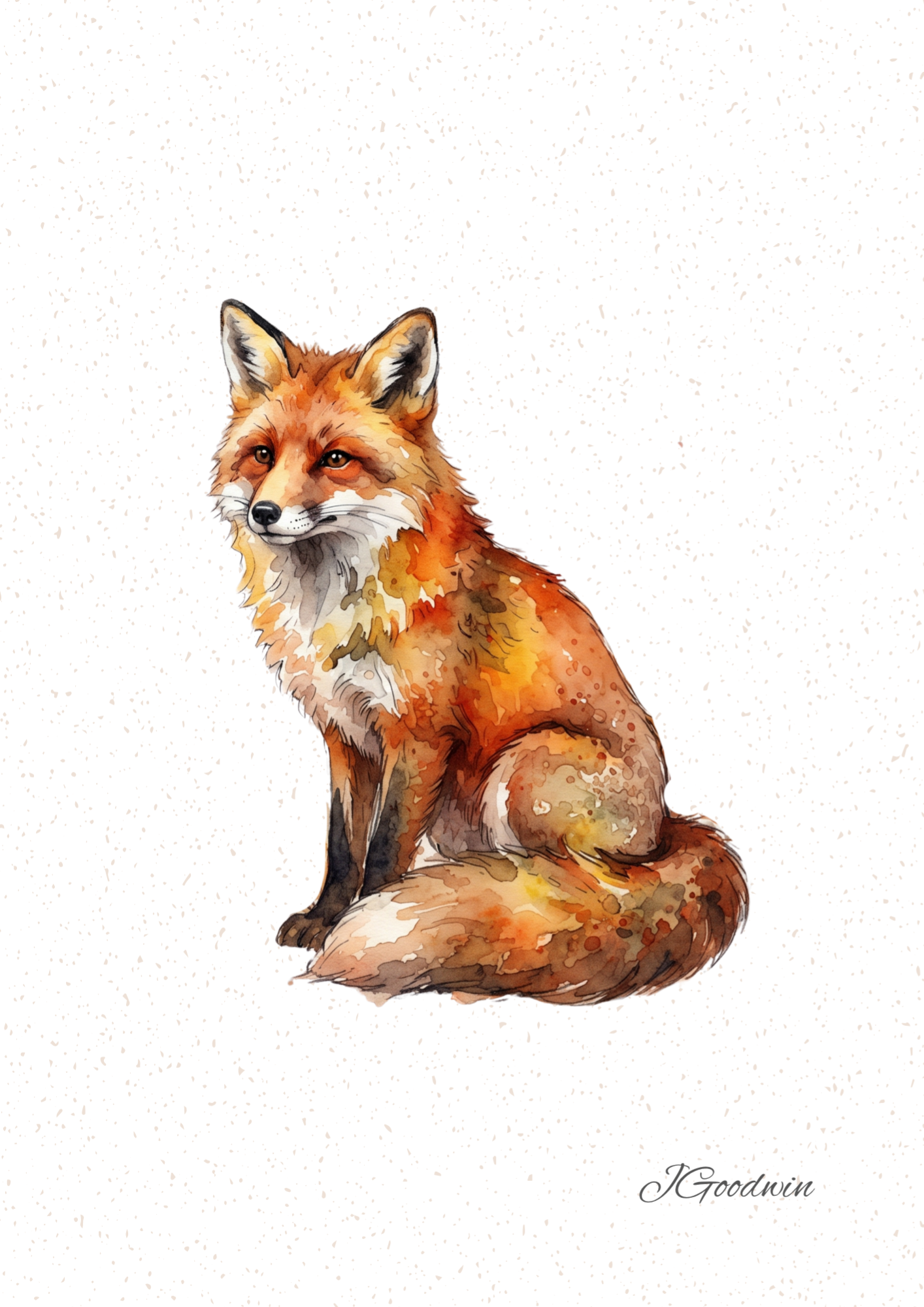 Fox Digital Print
