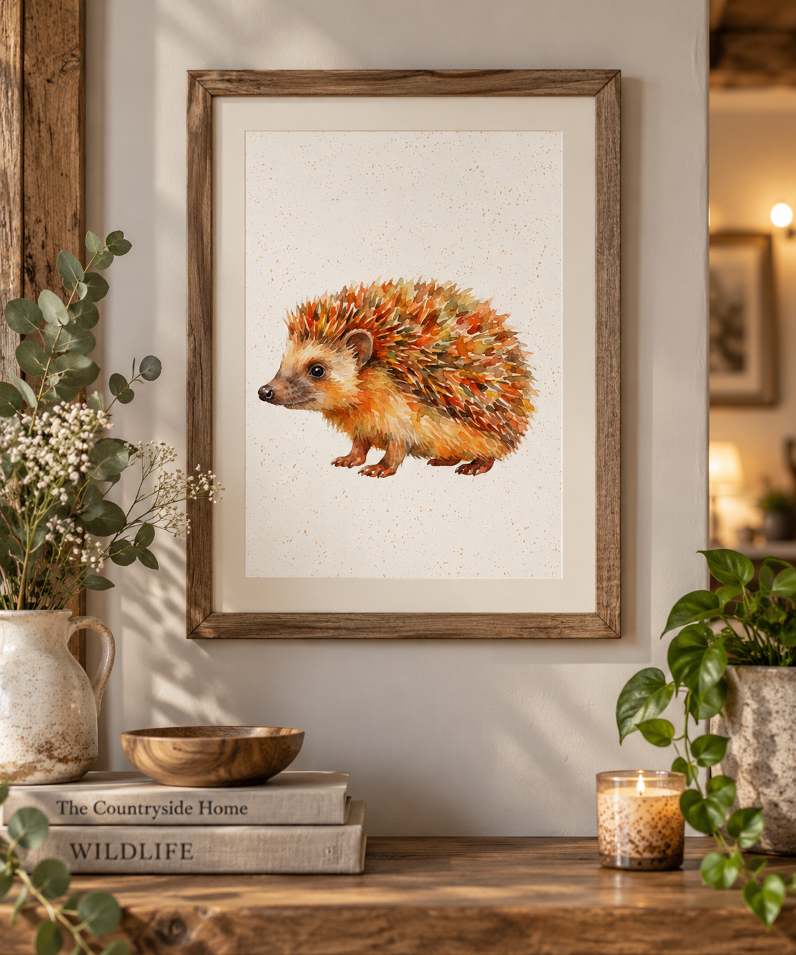 Hedgehog Print