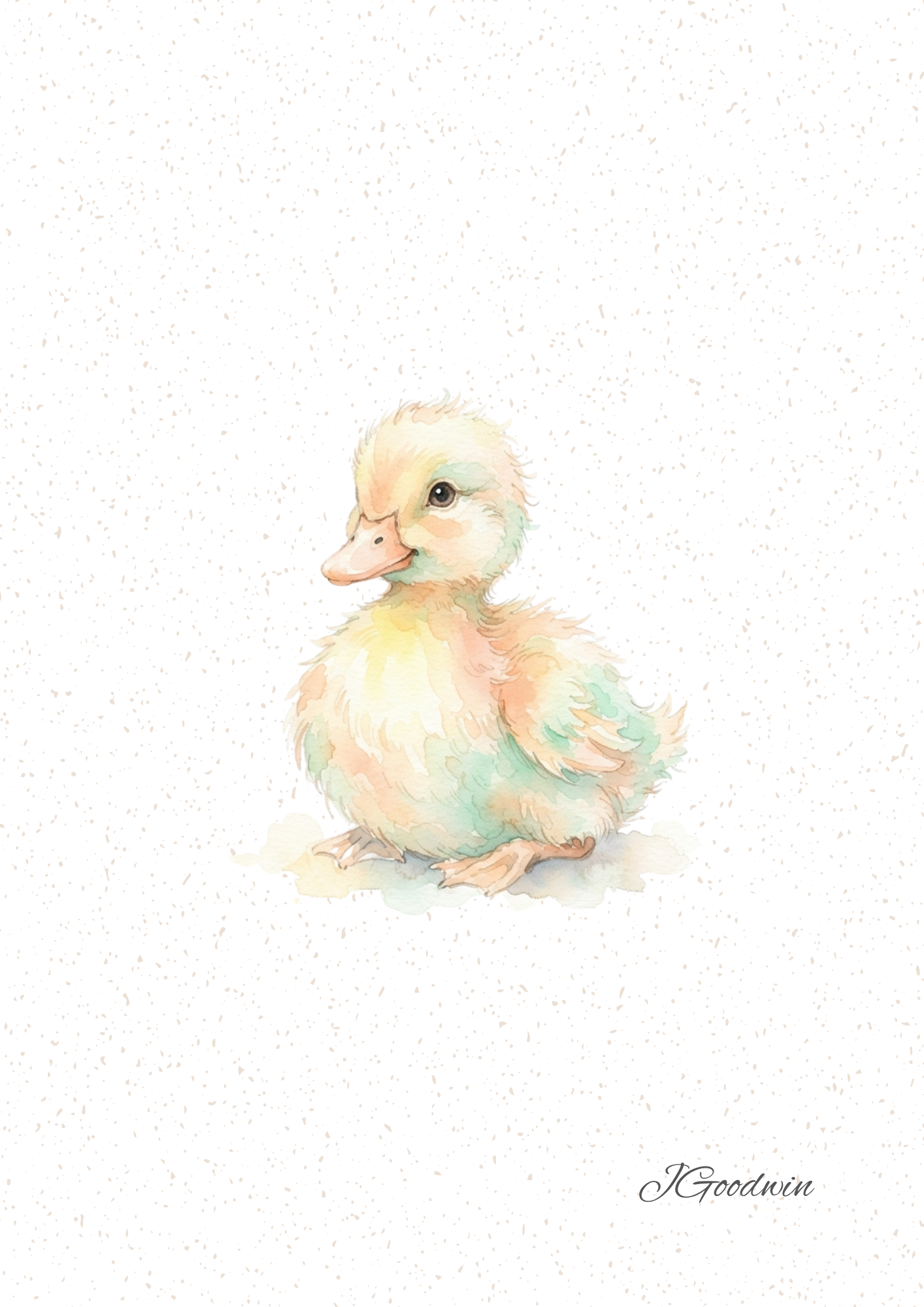 Duckling Digital Print
