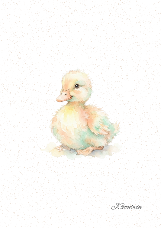 Duckling Digital Print