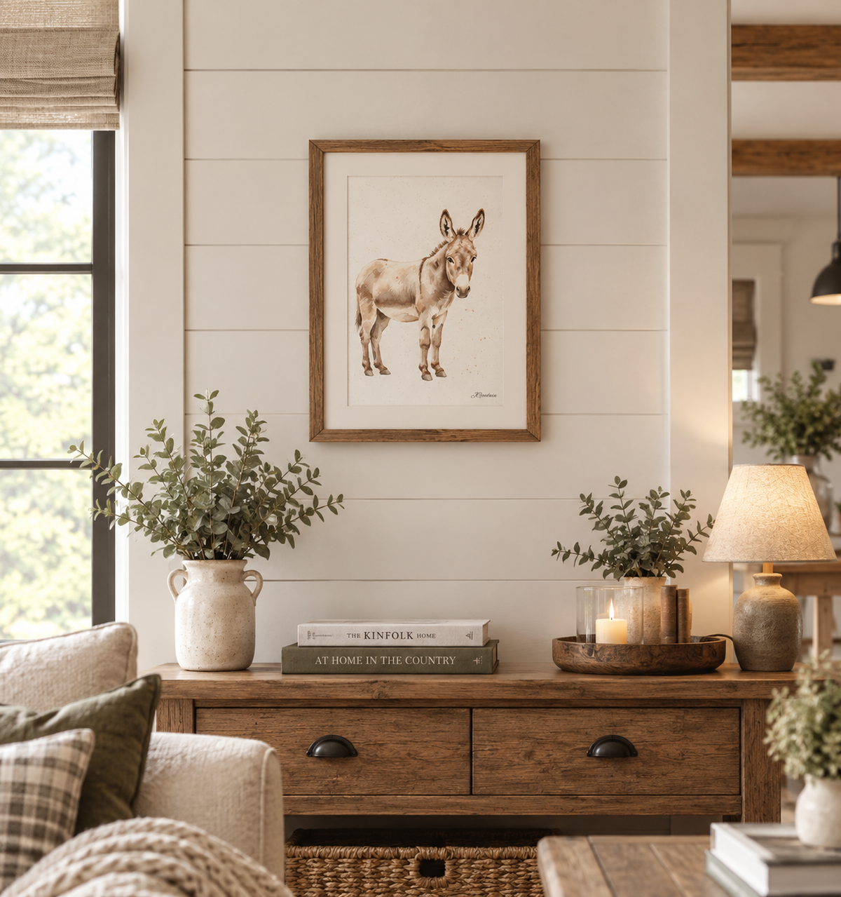 "Milo the Donkey" Digital Print