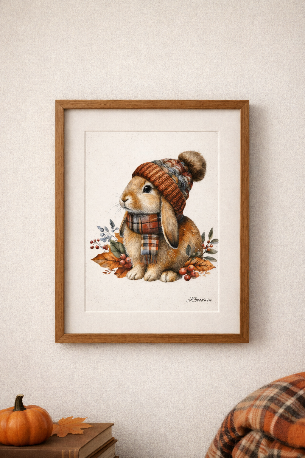 "Hare In A Hat" Print