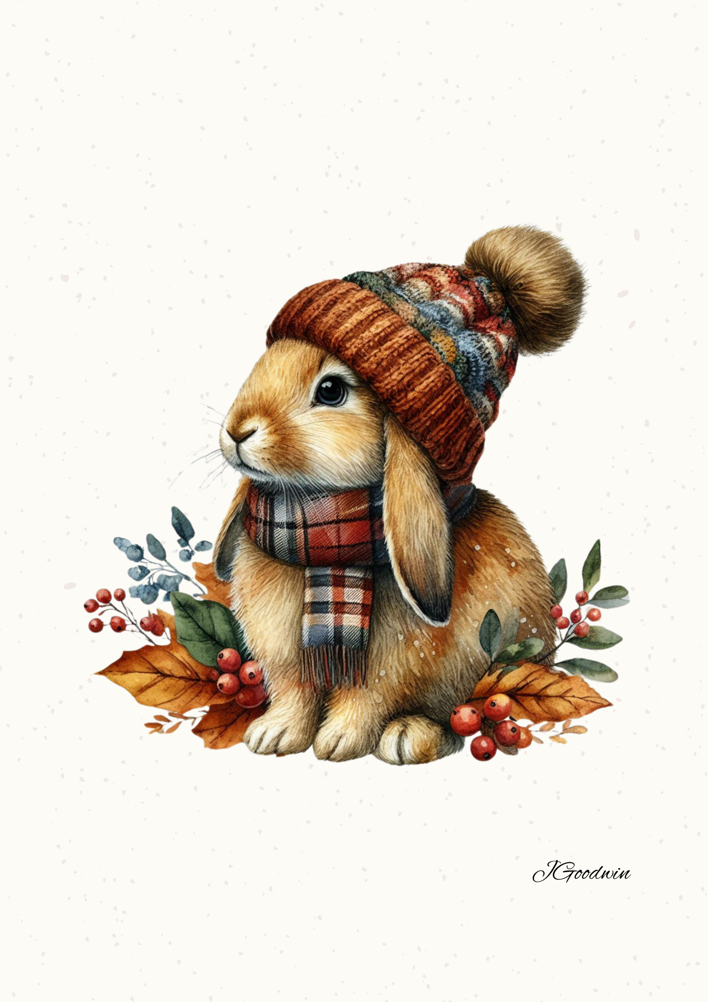 "Hare In A Hat" Print