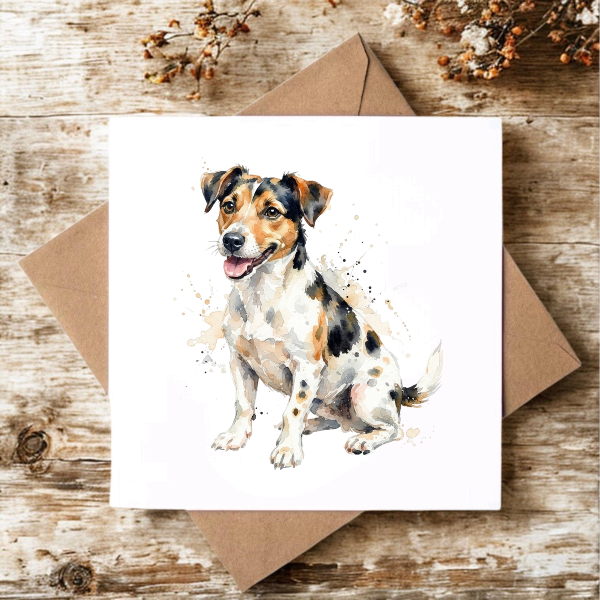 Jack Russell Greeting Card