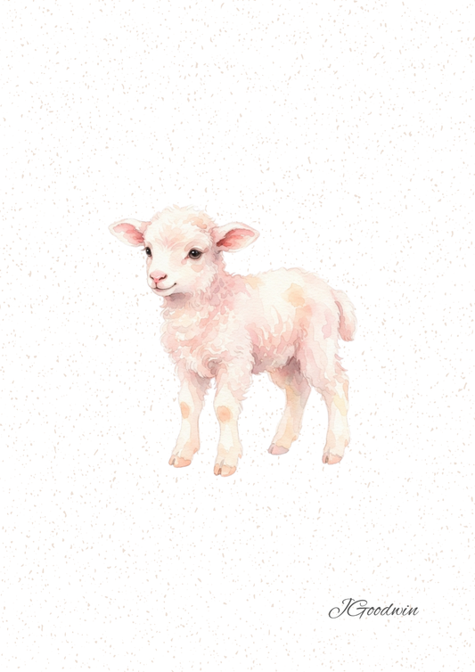 Lamb Digital Print