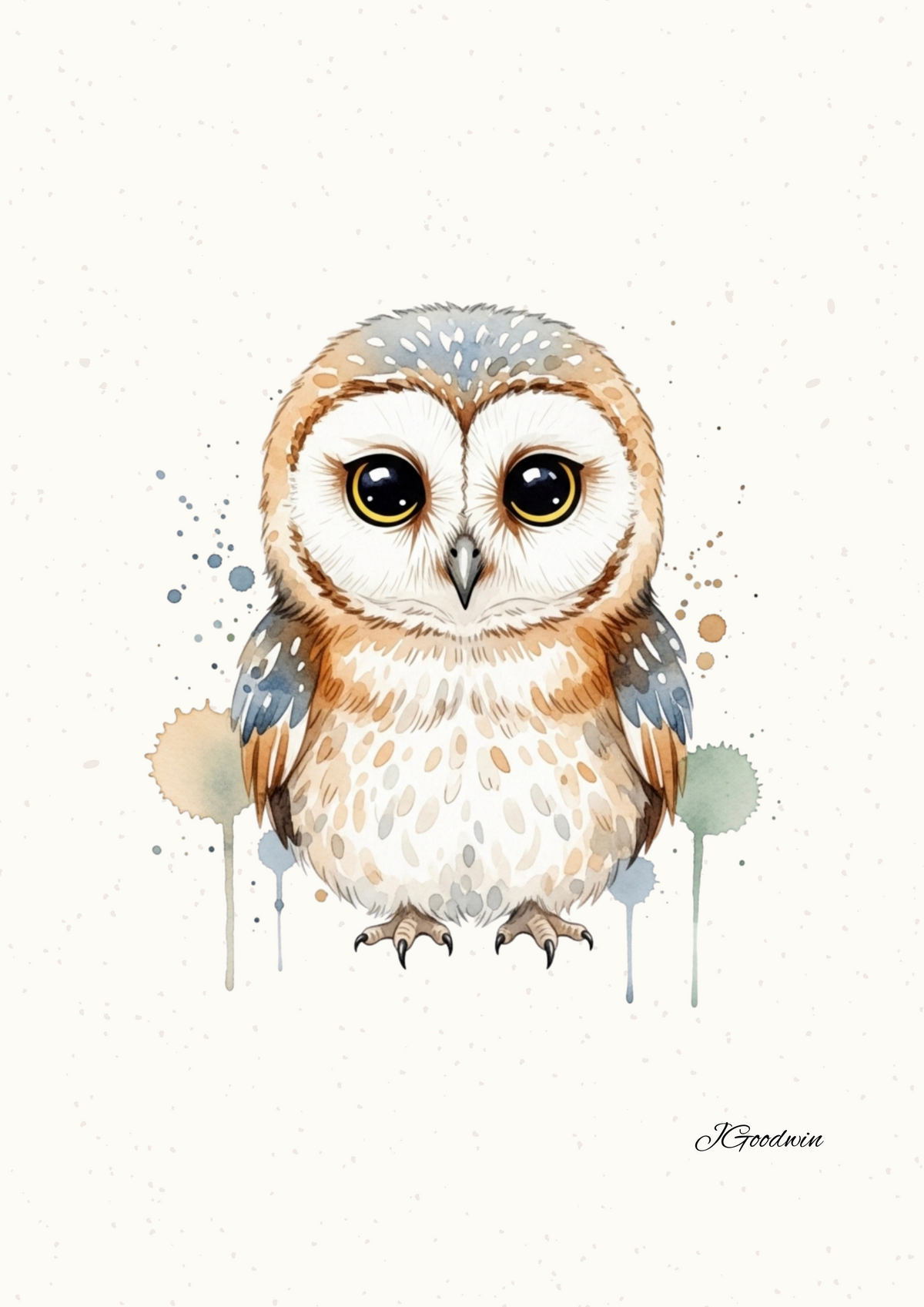 Owlet Digital Print