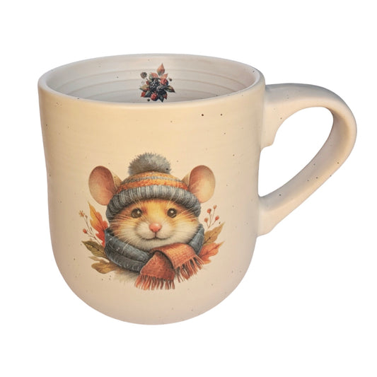 Mouse in a Hat Stoneware Mug