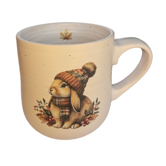 Hare in a Hat Stoneware Mug