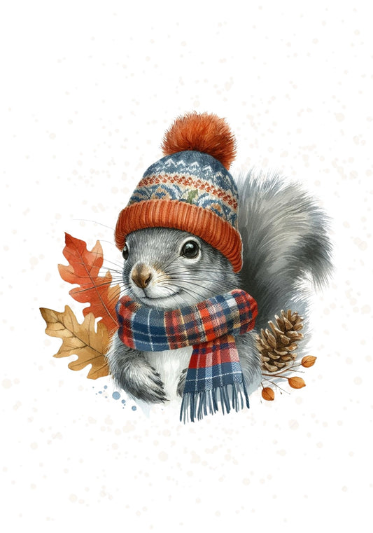 Squirrel Print