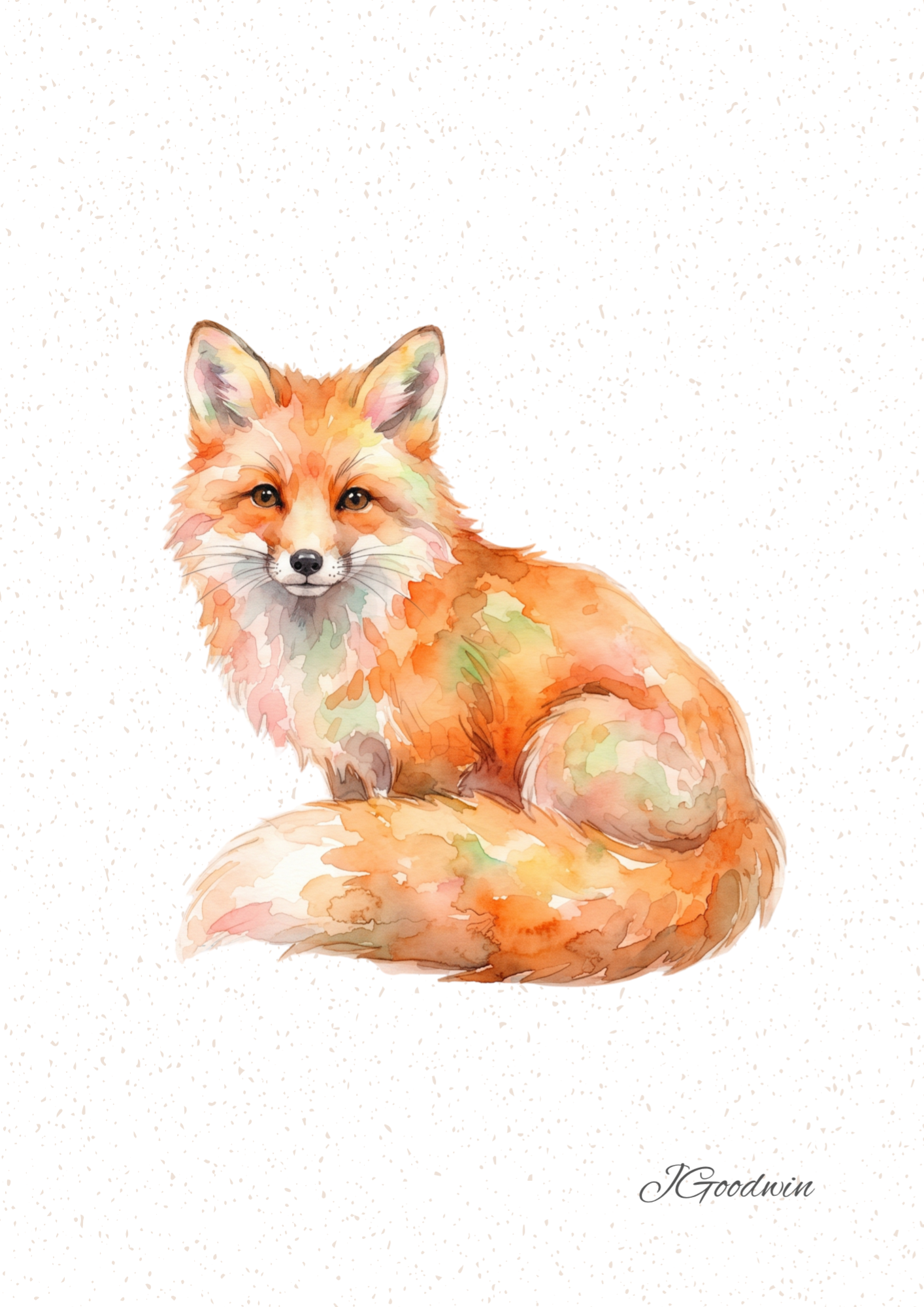 Fox Digital Print