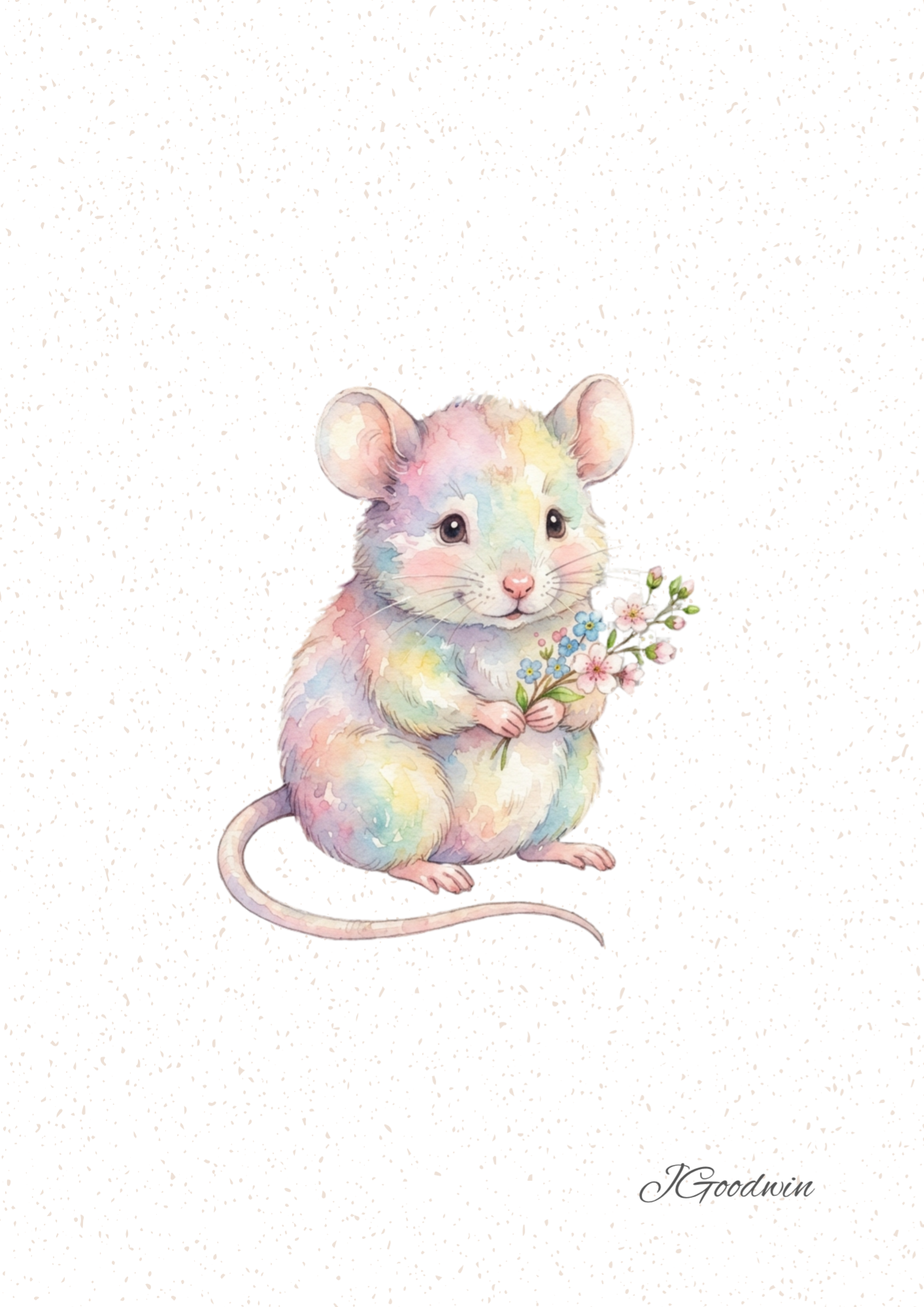 Mouse Digital Print