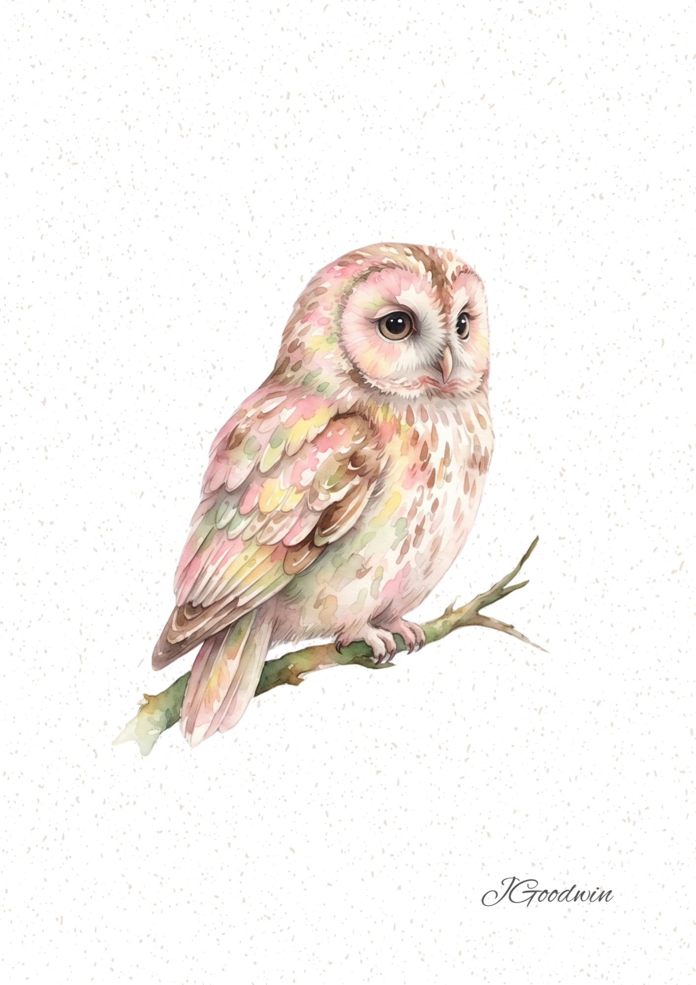Owl Digital Print