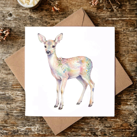 Deer Greeting Card