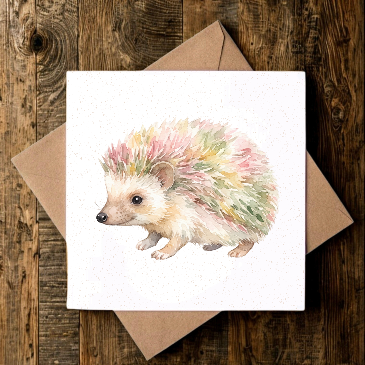 Hedgehog Greeting Card