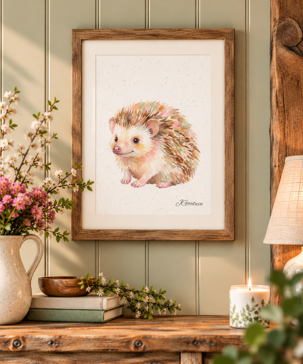 Hedgehog Print