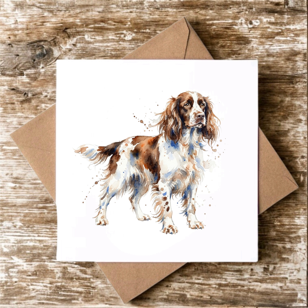 Springer Spaniel Greeting Card