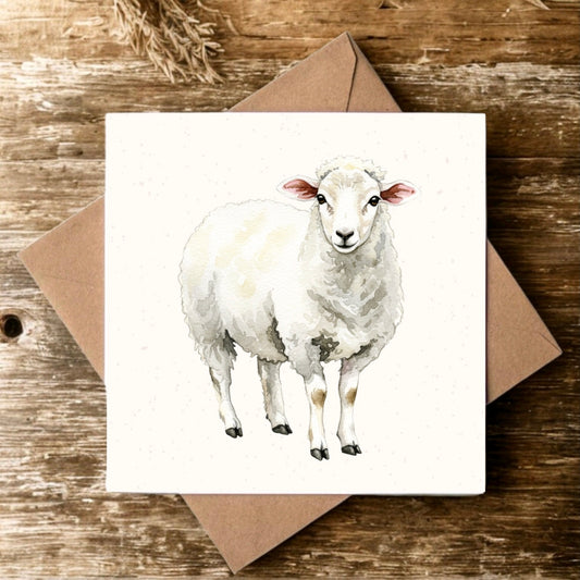 "Norma the Sheep" Greeting Card