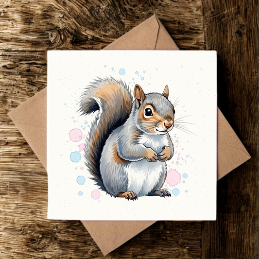 Kit (Squirrel) Greeting Card