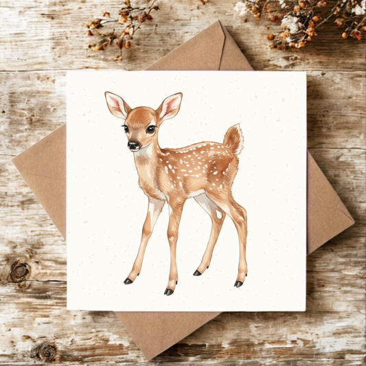 Fawn Greeting Card