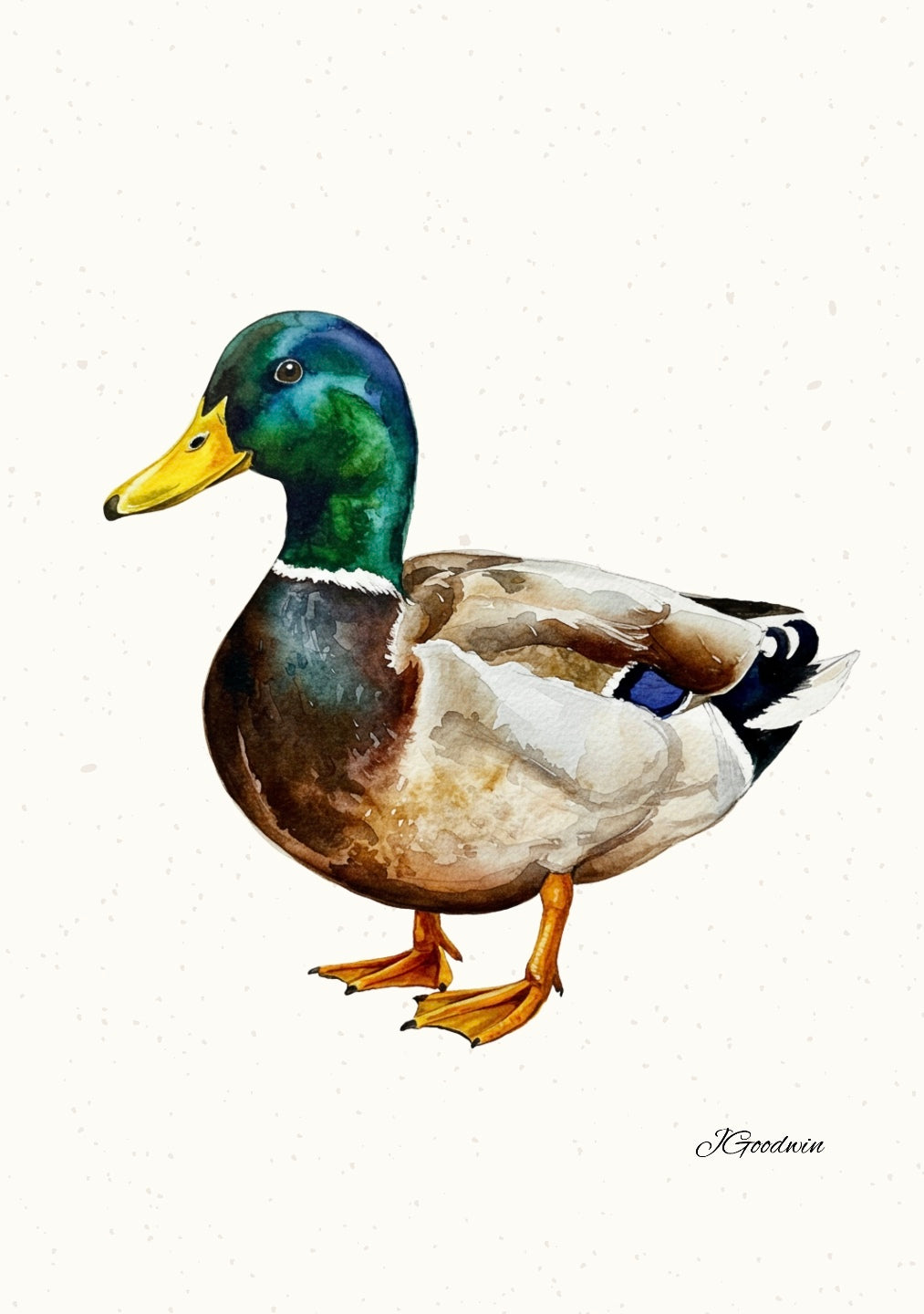 "Xavier the Duck" Print