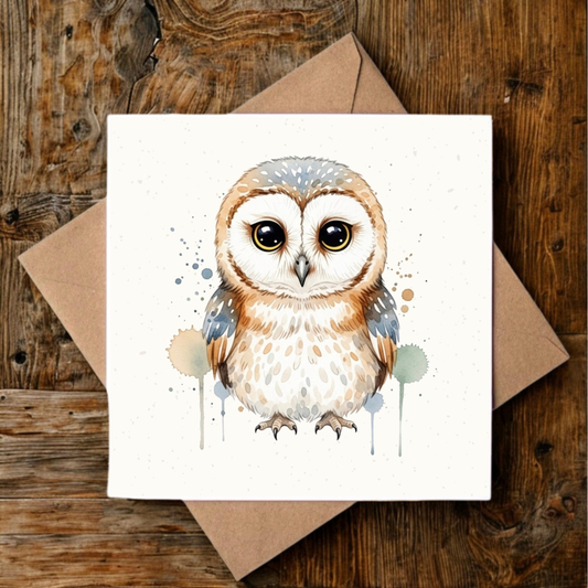 Owlet Greeting Card